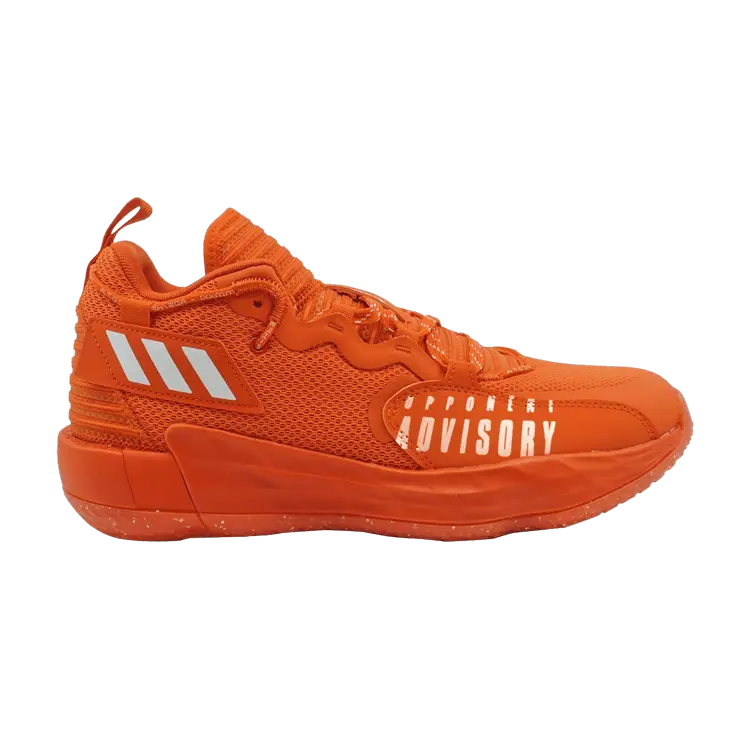 

Кроссовки adidas Dame 7 EXTPLY 'Opponent Advisory - Team Orange', оранжевый