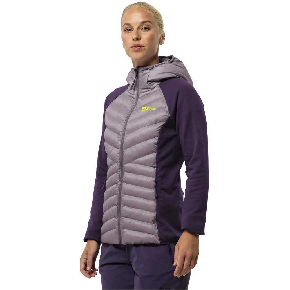 

Куртка Jack Wolfskin Routeburn Pro Hybrid, фиолетовый