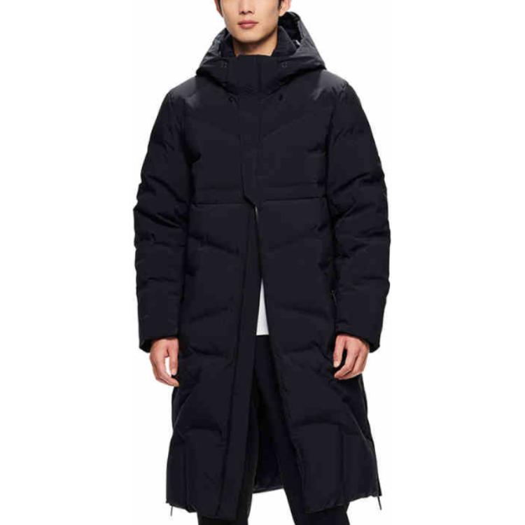 

Мужская базовая куртка Anta Champion All-Weather Series Down Jacket, черная, Черный, Мужская базовая куртка Anta Champion All-Weather Series Down Jacket, черная