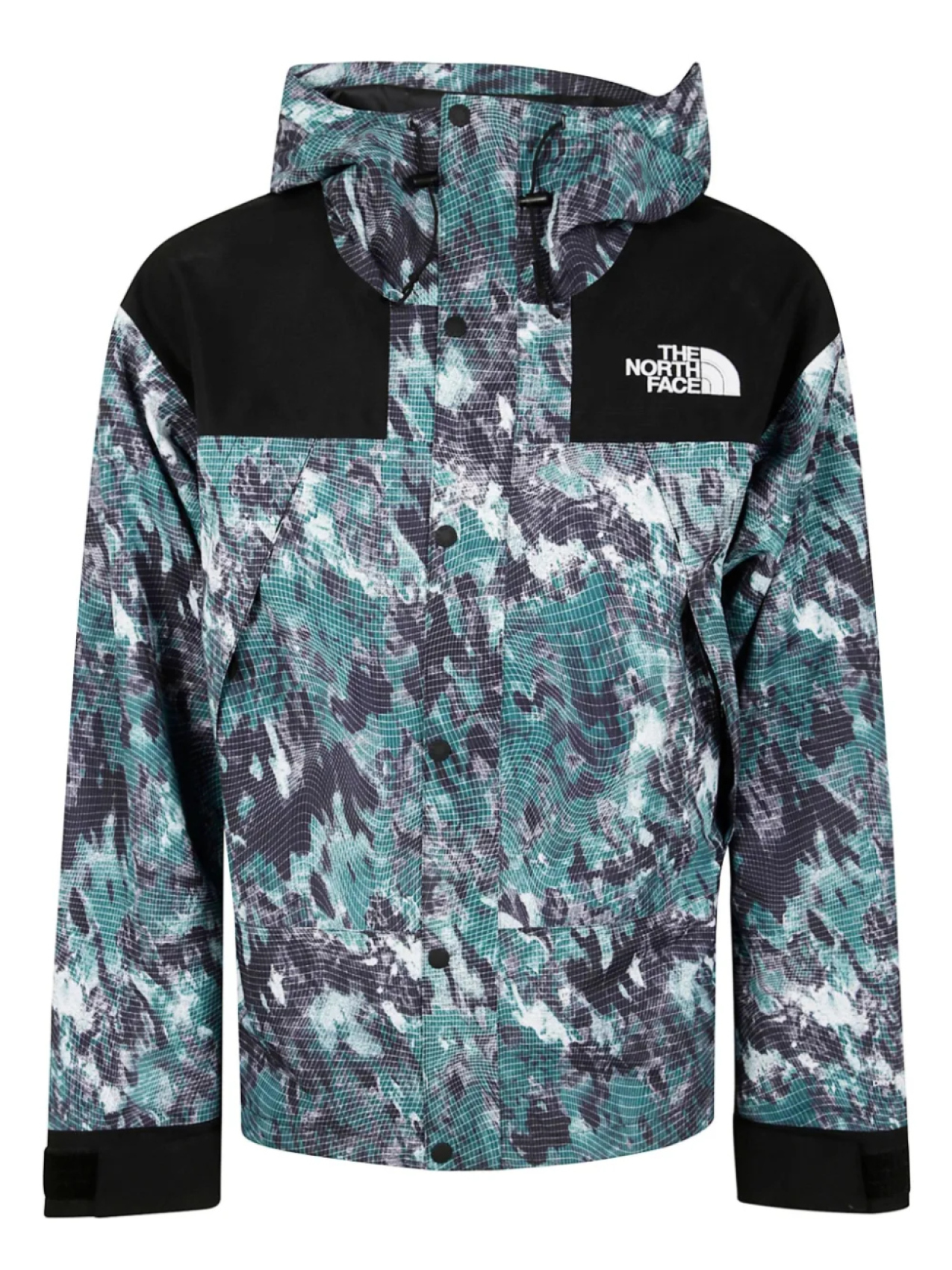 

Куртка с абстрактным рисунком The North Face, синий