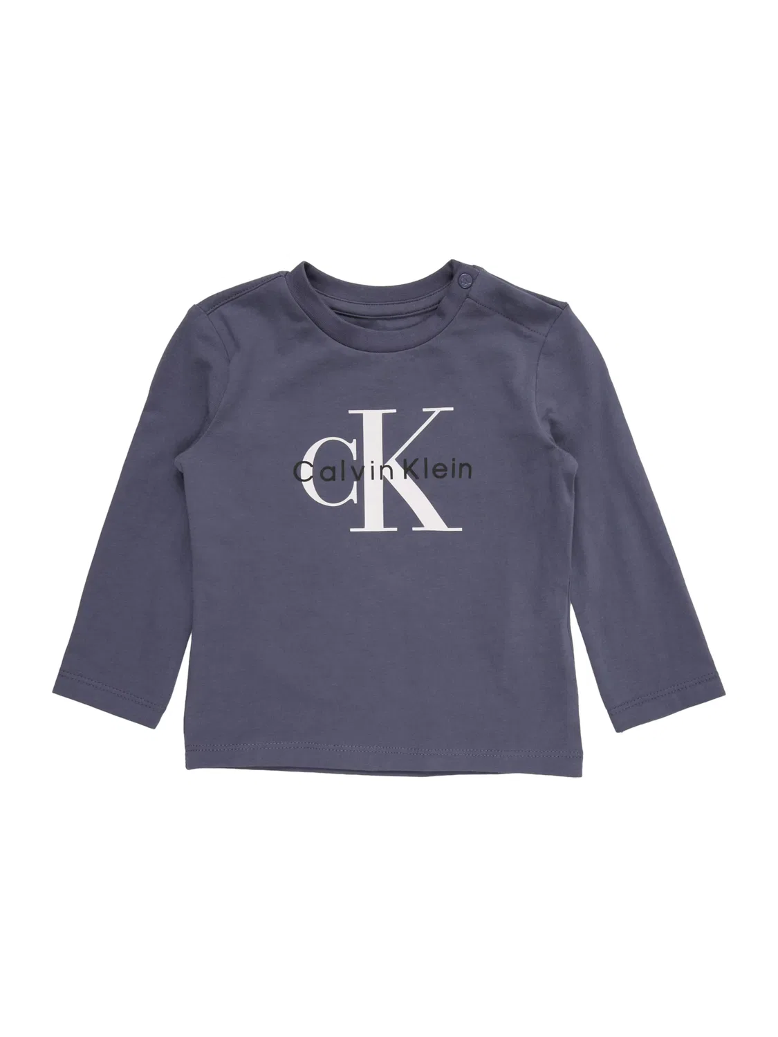 Рубашка Calvin Klein Jeans Regular Shirt пыльно-голубого цвета