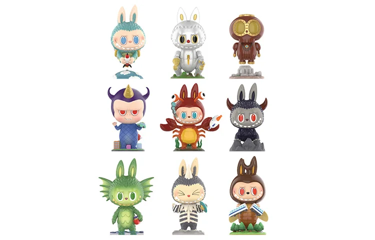 

Сюрприз-бокс с фигуркой Pop Mart Labubu The Monsters Elf Monster Collection Blind Box, 8 см, 2 случайные фигурки