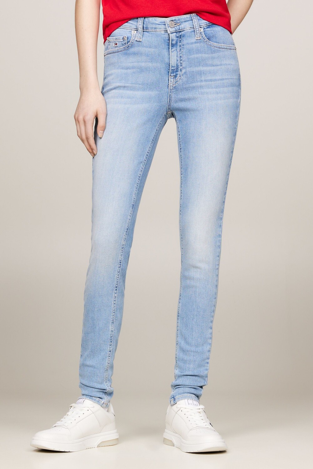 

Узкие джинсы Nora Tommy Jeans, синий