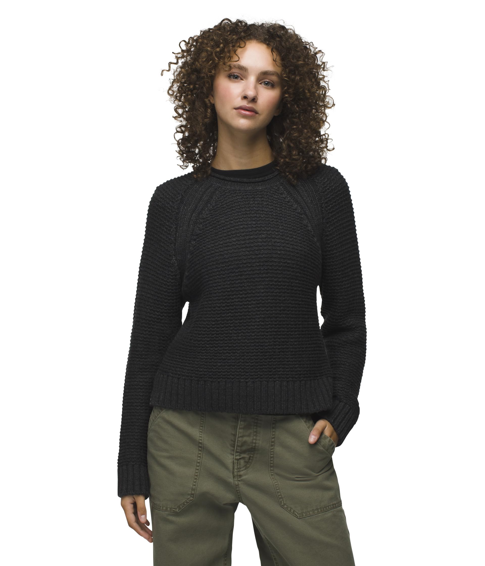 

Свитер Prana Cades Cove Sweater, Charcoal