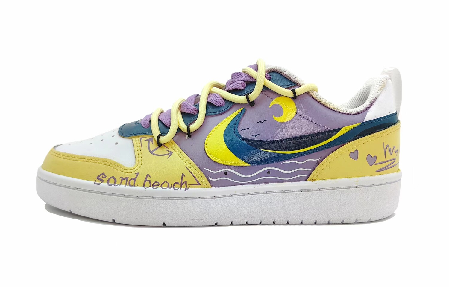 

Женские кроссовки для скейтбординга Nike Court Borough, Yellow