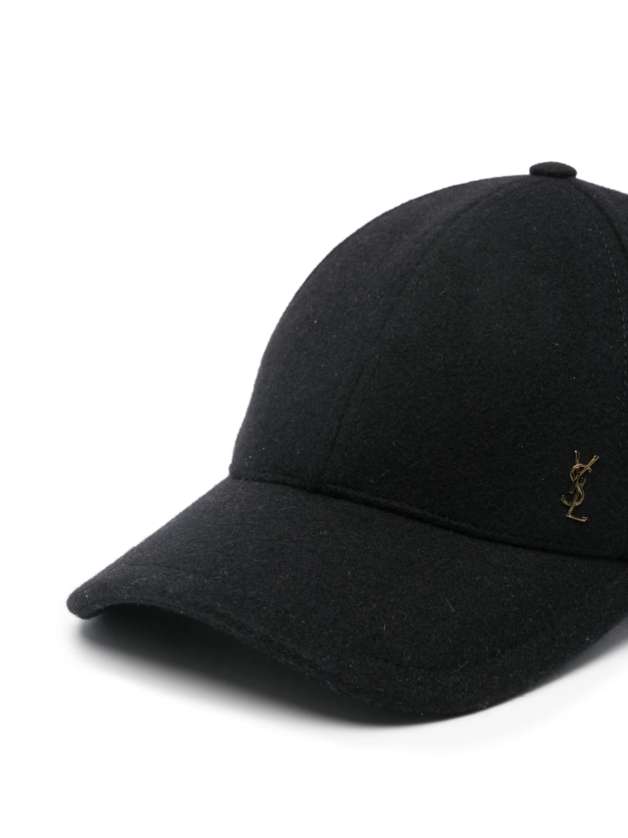 

Бейсболка с логотипом Saint Laurent, черный