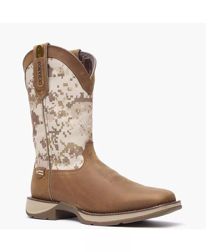 

Мужские ковбойские ботинки Rebel by Desert Camo на молнии Durango, мультиколор