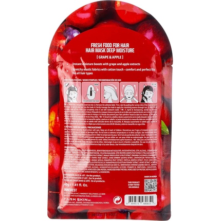 Маска для волос Fresh Food Apple and Vinazda Cap Farm Skin — фото 2