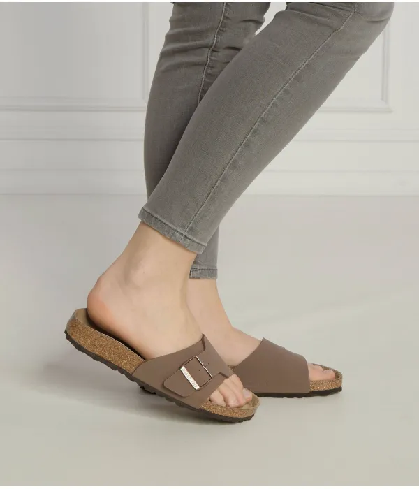 Тапочки Каталина Narrow fit Birkenstock, коричневый — фото 2