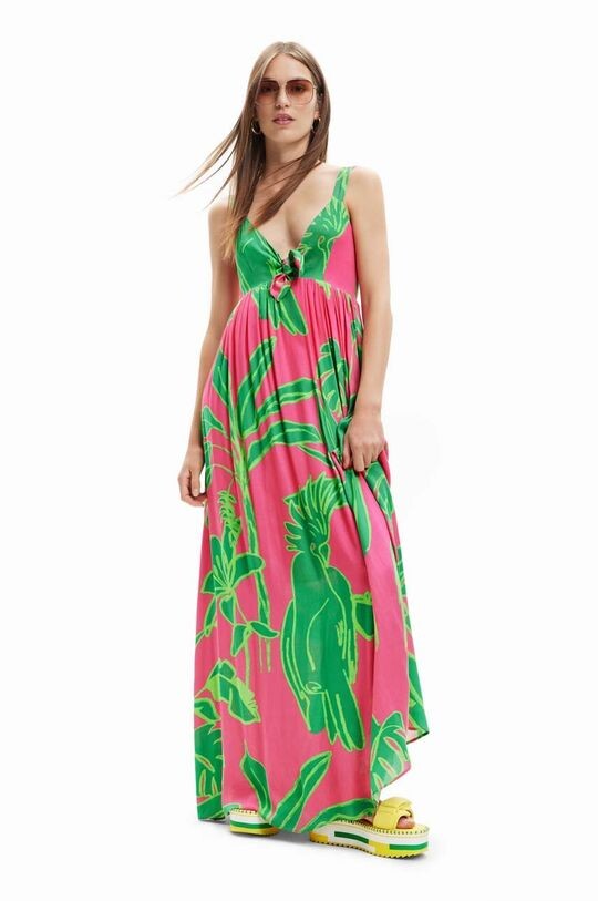

Дезигуальное платье Desigual, розовый