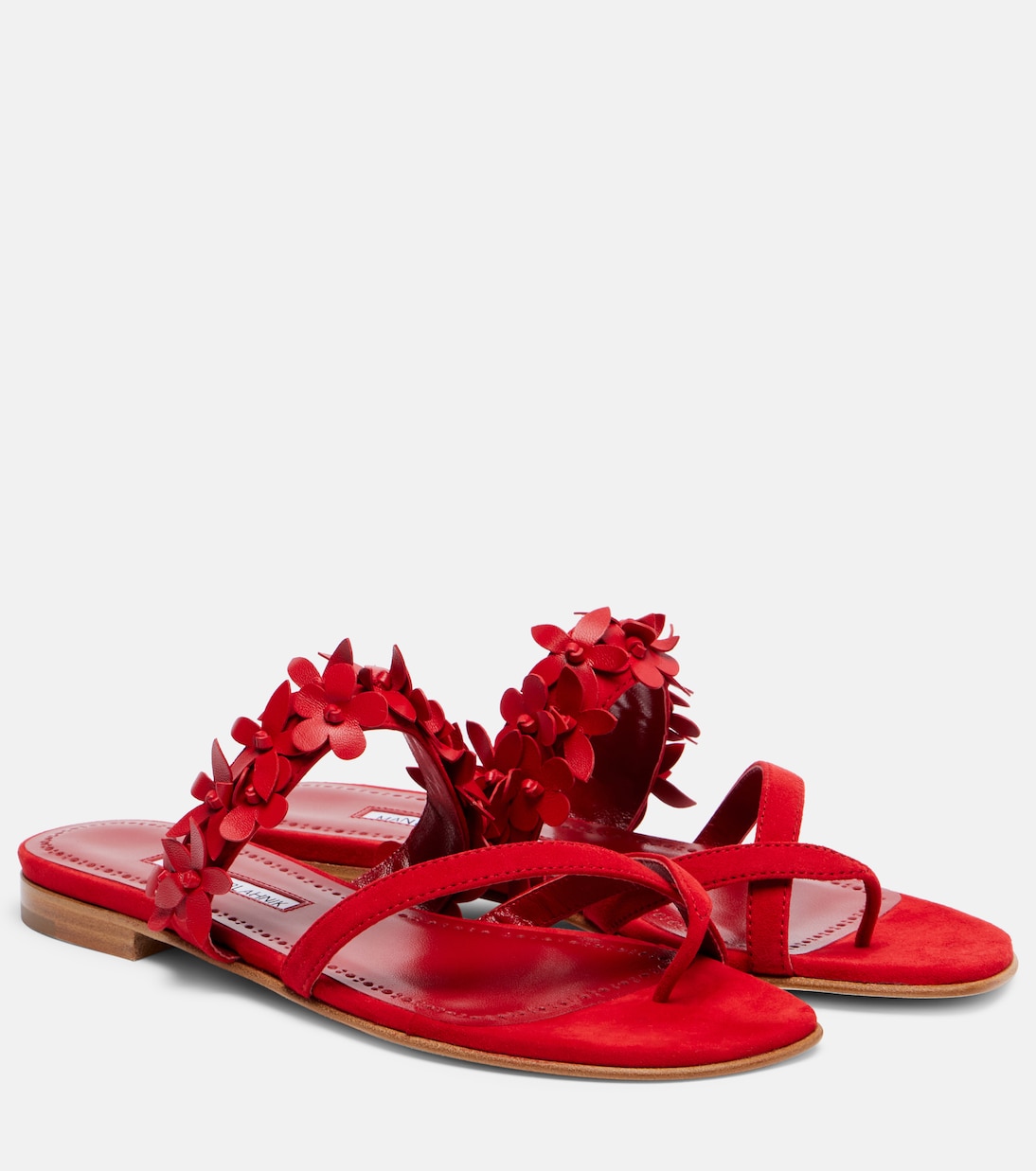 Кожаные сандалии Fiosa Manolo Blahnik, 6208 Bred