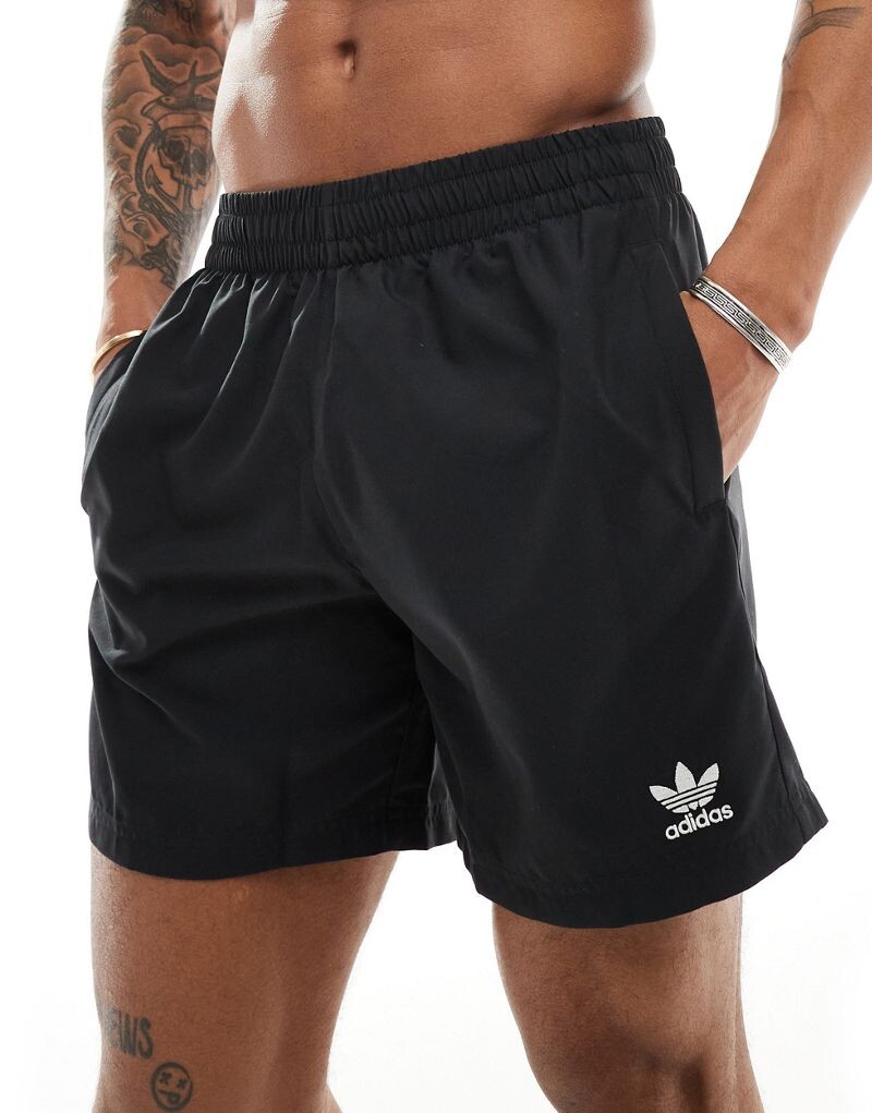 

Adidas Originals – Adicolor Essentials – Черные шорты для плавания