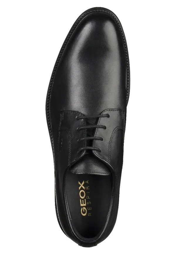 Кроссовки Geox, модель Smart lace ups, черный — фото 2