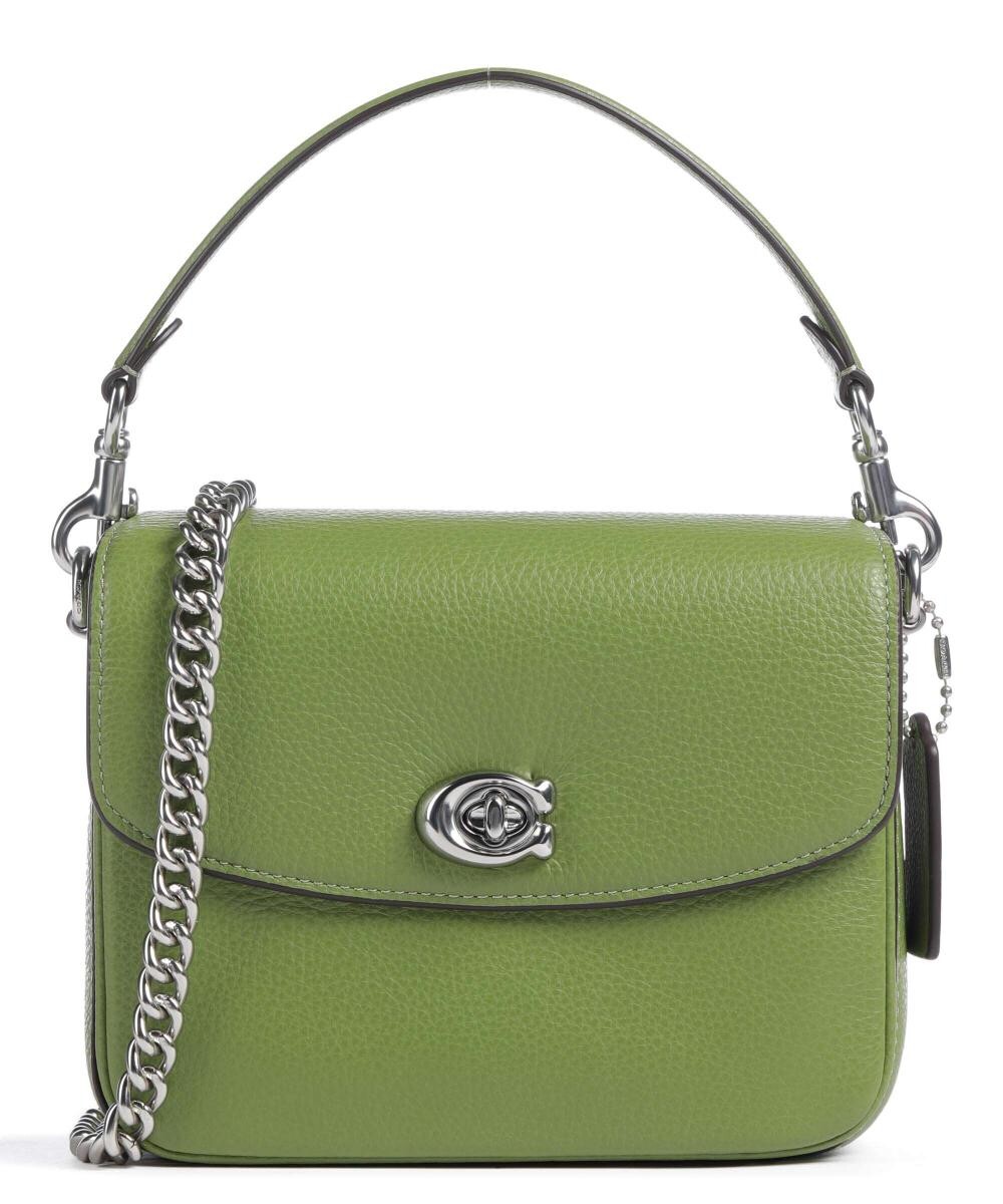 

Сумка через плечо Cassie 19 из зерненой кожи Coach, зеленый