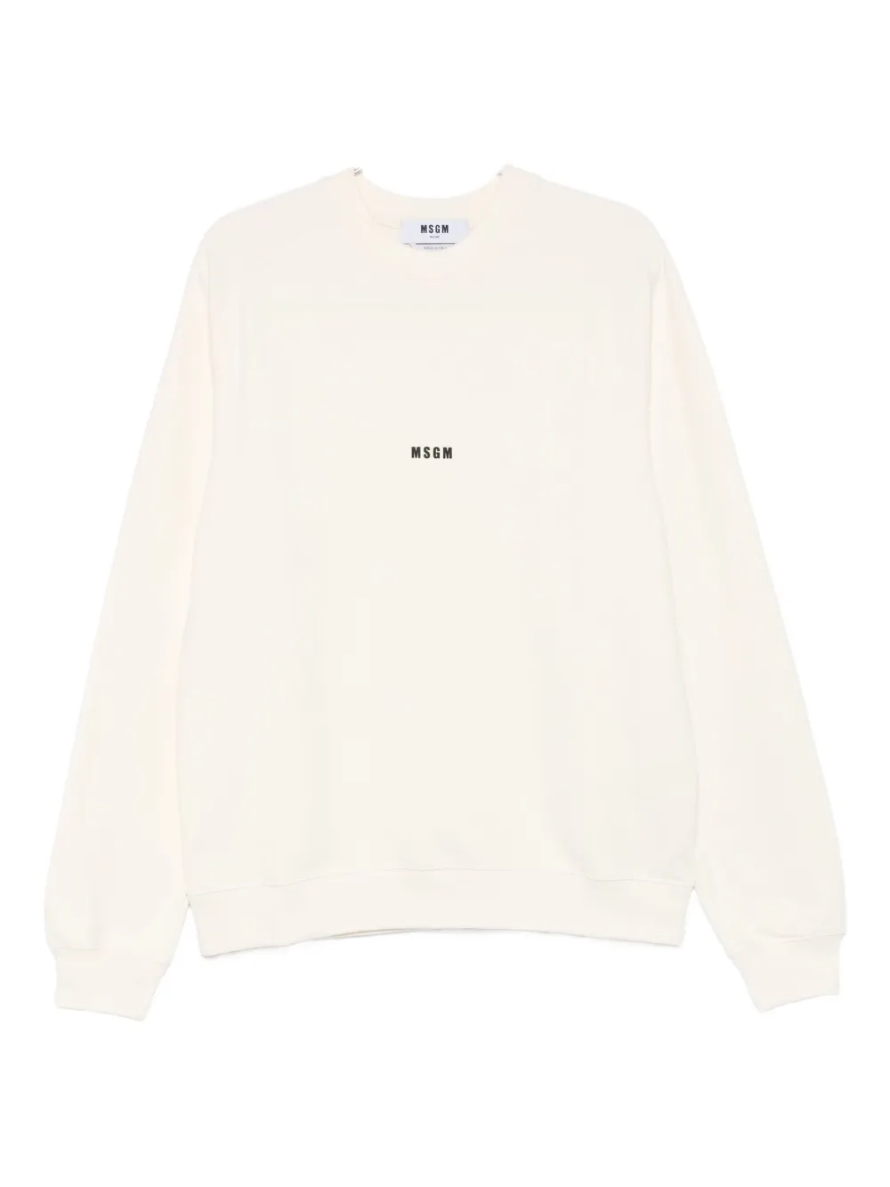 

Хлопковый свитшот Msgm, белый