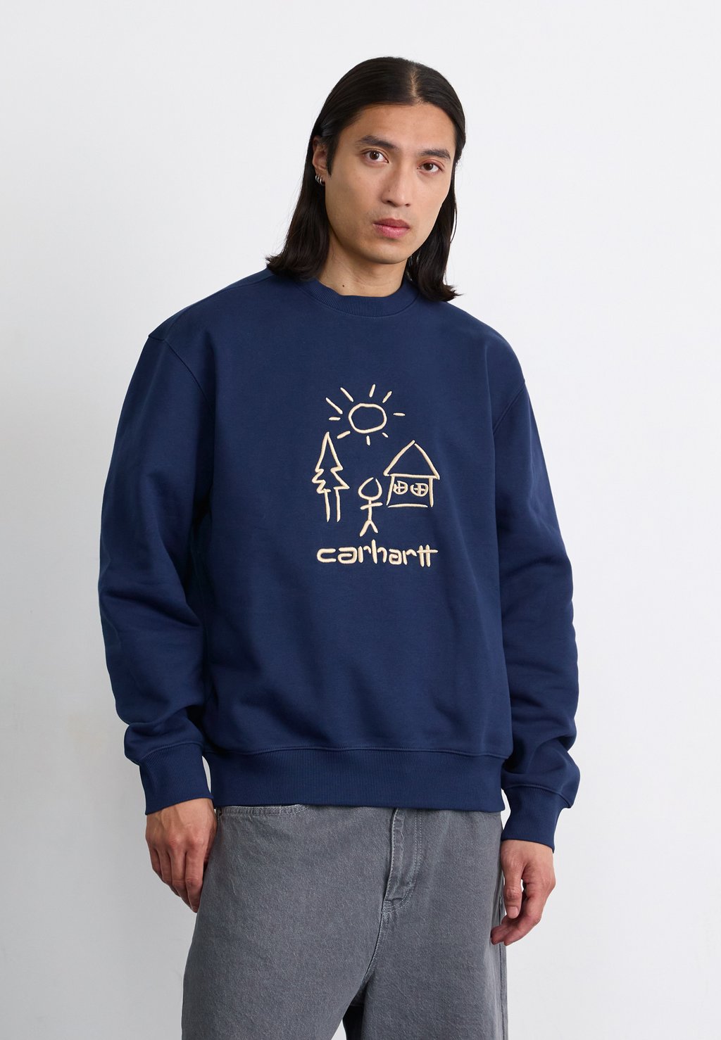 

Толстовка MASTERPIECE Carhartt WIP, синий