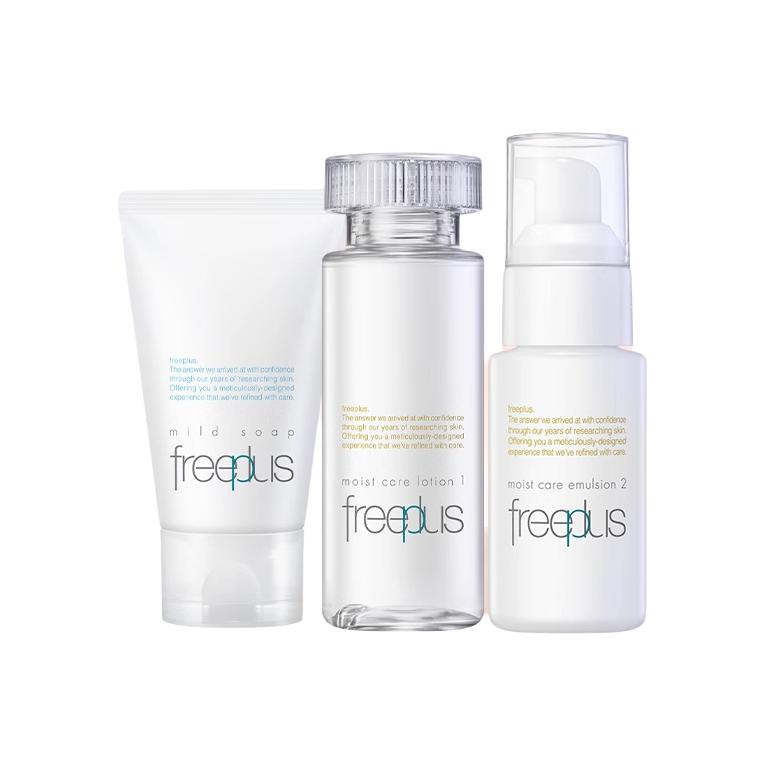 

Fulifangsi мини-набор: очищающее средство, тоник и крем, увлажняющий и питающий комплект из трех предметов Freeplus