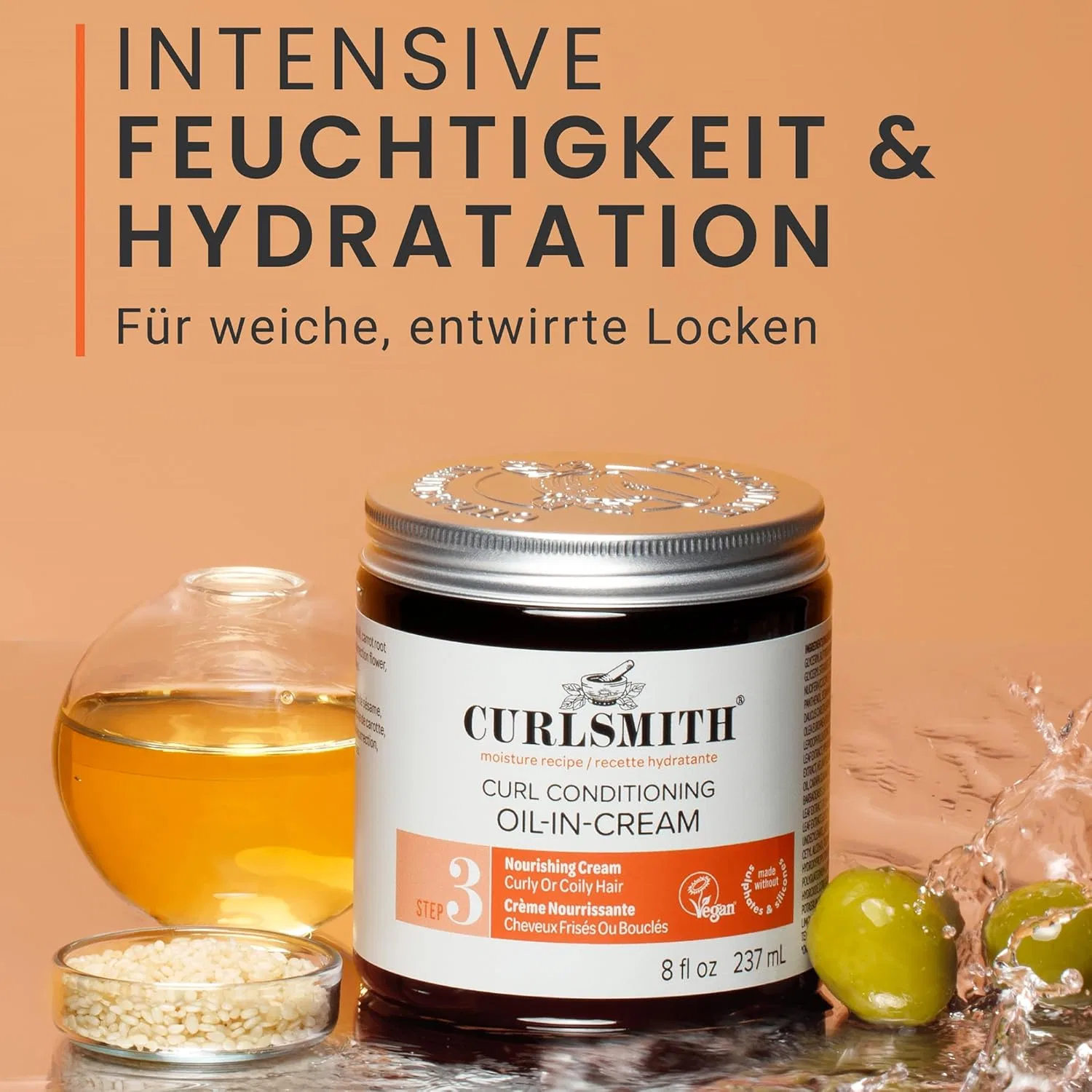 Веганский кондиционер «Curl Conditioning Oil in Cream» от Curlsmith — фото 4