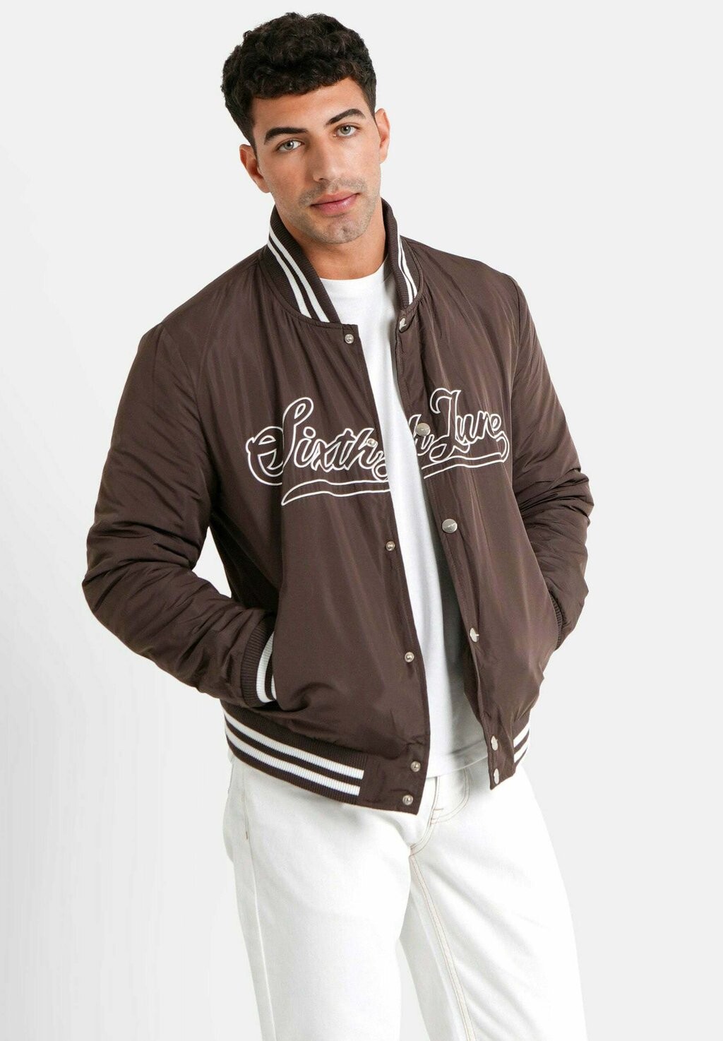 

Бомбер Chaquetas Sixth June VARSITY, коричневый
