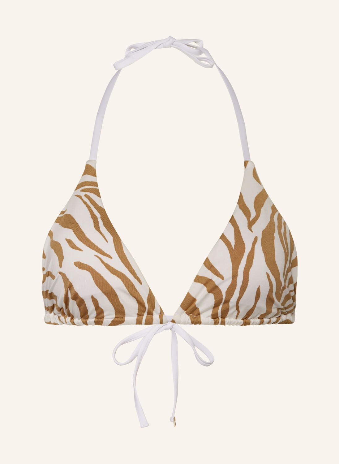 

Треугольный верх бикини Aurora Max Mara Beachwear, белый
