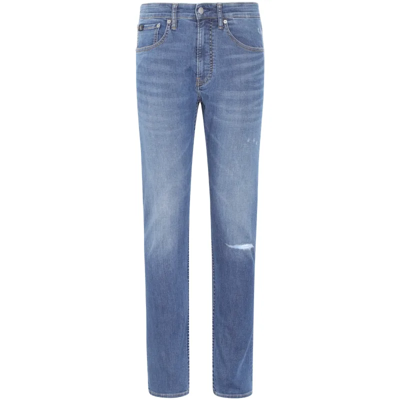 Джинсы мужские умеренно зауженные Calvin Klein, 1A4-Denim Blue (32)