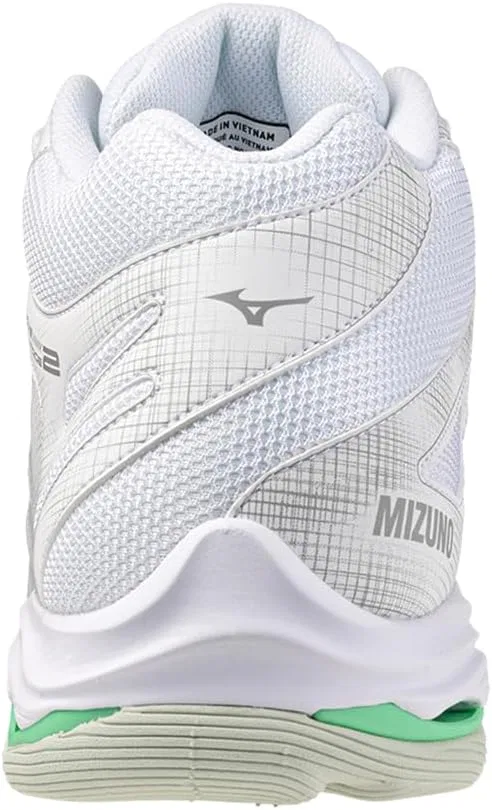 Волейбольные кроссовки Mizuno Wave Voltage 2 Mid, унисекс, для взрослых, White — фото 2