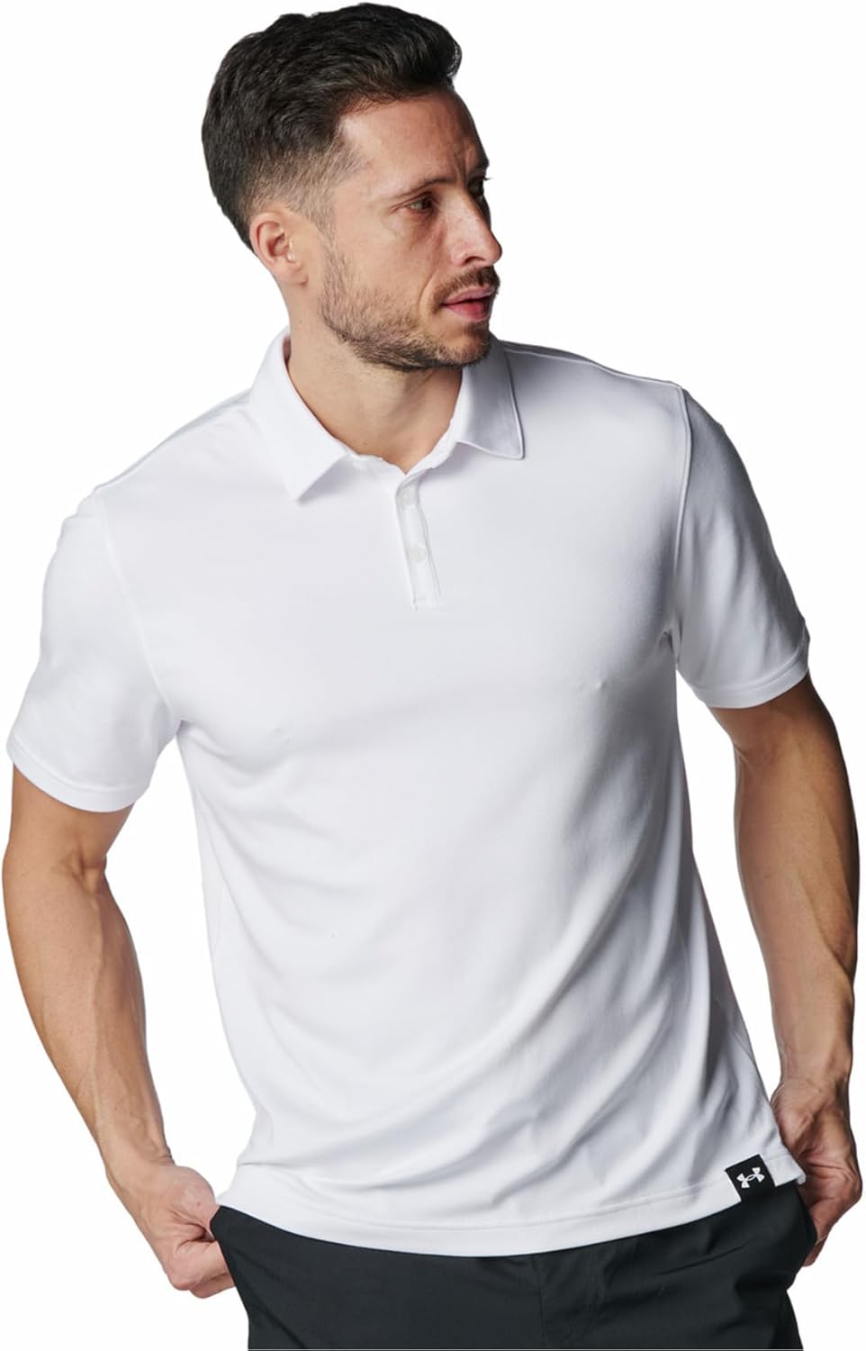 

Мужская тренировочная футболка-поло UNDER ARMOUR UA Motion Training, белый