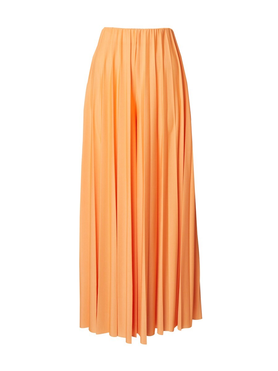 

Тканевые брюки TOPSHOP Wide leg Pleat-Front Pants, оранжевый