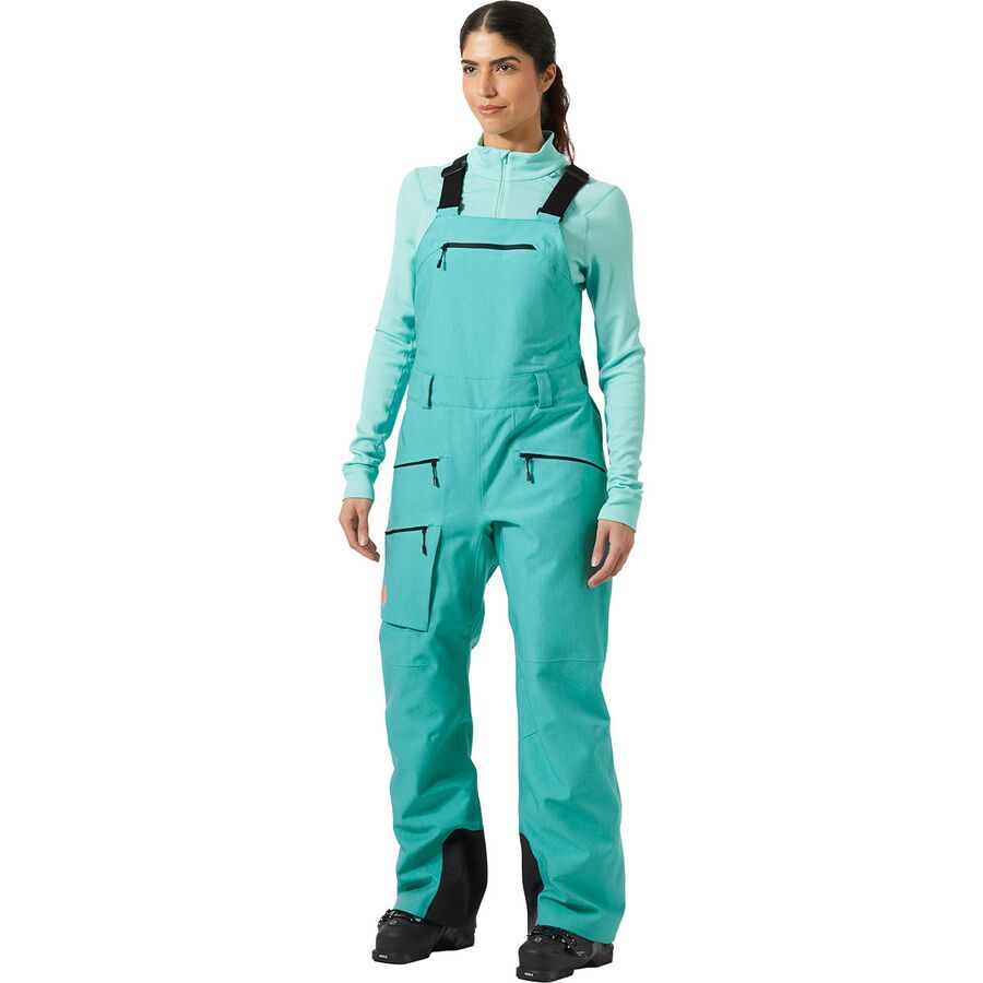 

Брюки Helly Hansen Powderqueen Bib 20 Helly Hansen, Signal Green Denim
