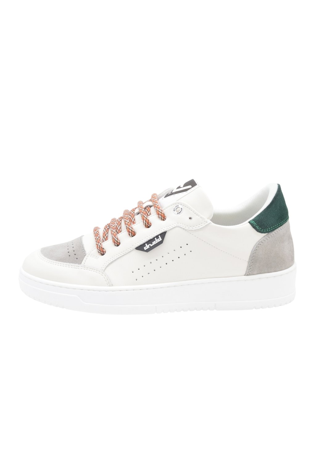 

Низкие кроссовки Lace-Up Drudd Italia, цвет white green