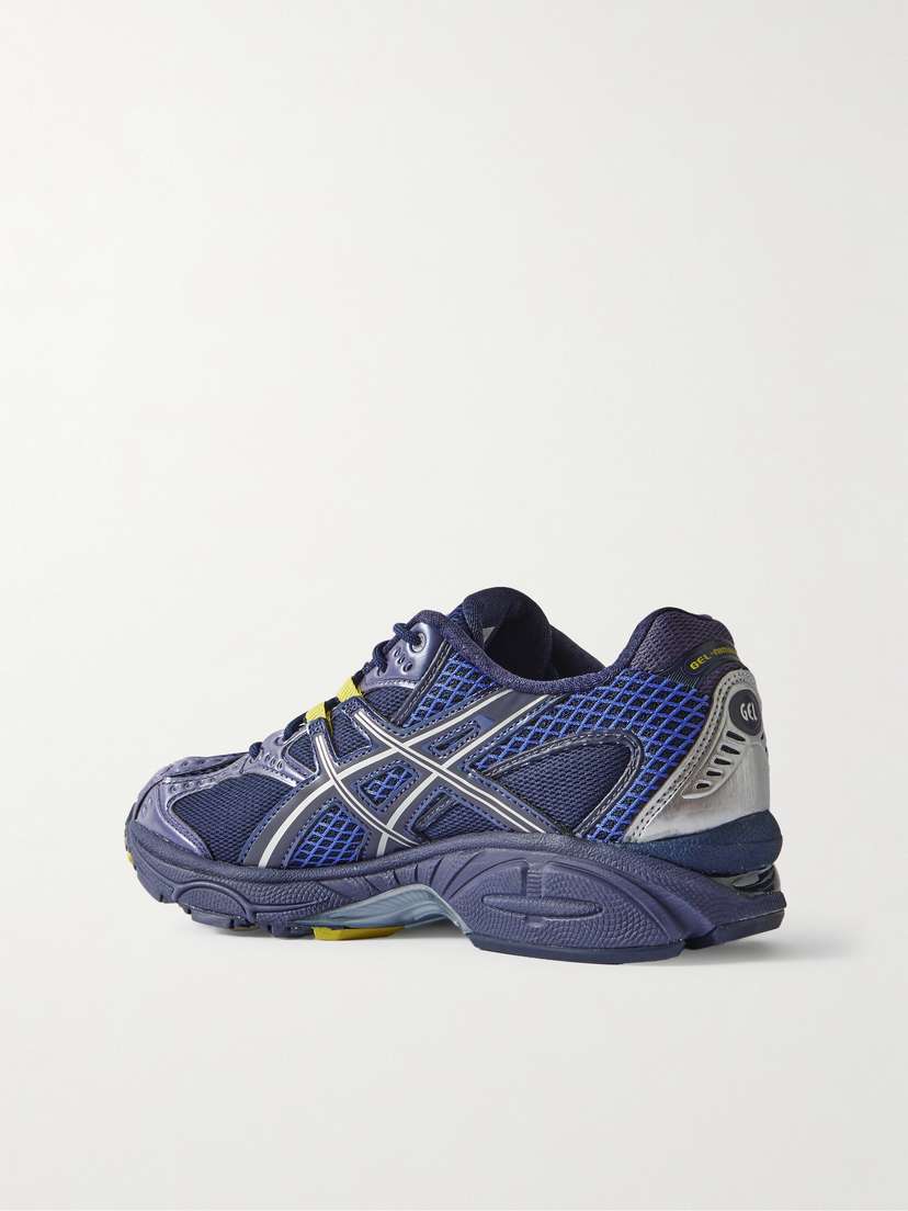 Кроссовки Gel-Nimbus 10.1 с металлической резиновой отделкой и сеткой Asics, синий — фото 3
