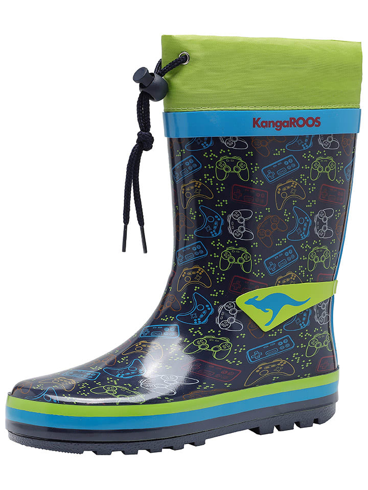 

Резиновые сапоги K-Summerrain Kangaroos, цвет dunkelblau/grün