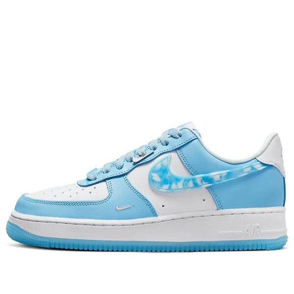 Кроссовки air force 1 '07 lx 'nail art - celestine blue' Nike, синий