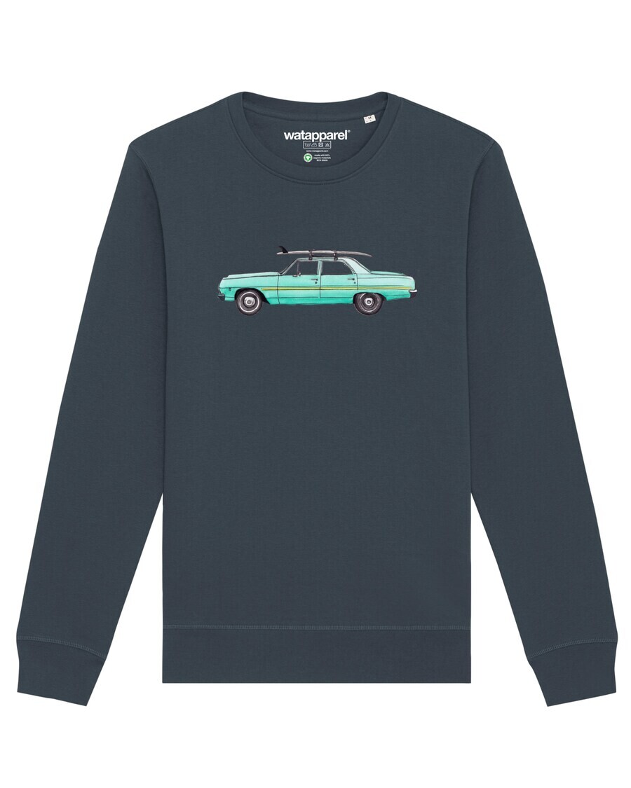 

Свитер Watapparel Sweatshirt Surf Car, антрацит