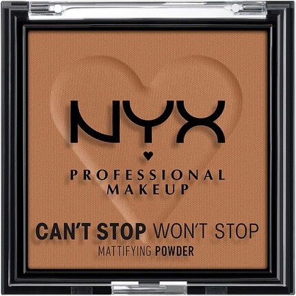 

Can'T Stop Won'T Stop Матирующая пудра Matte Finish Mocha 08, Nyx Professional Makeup