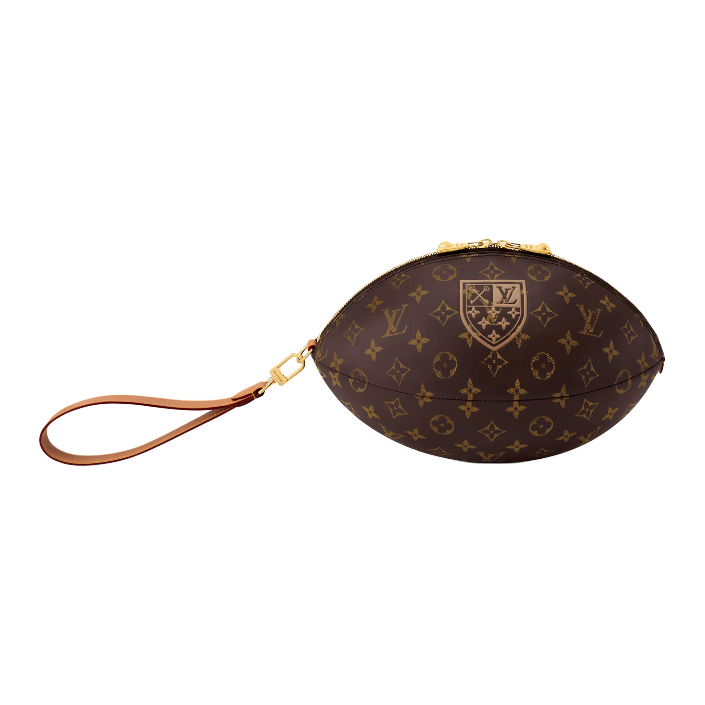 

LOUIS VUITTON Кожаная сумка клатч мужская коричневая
