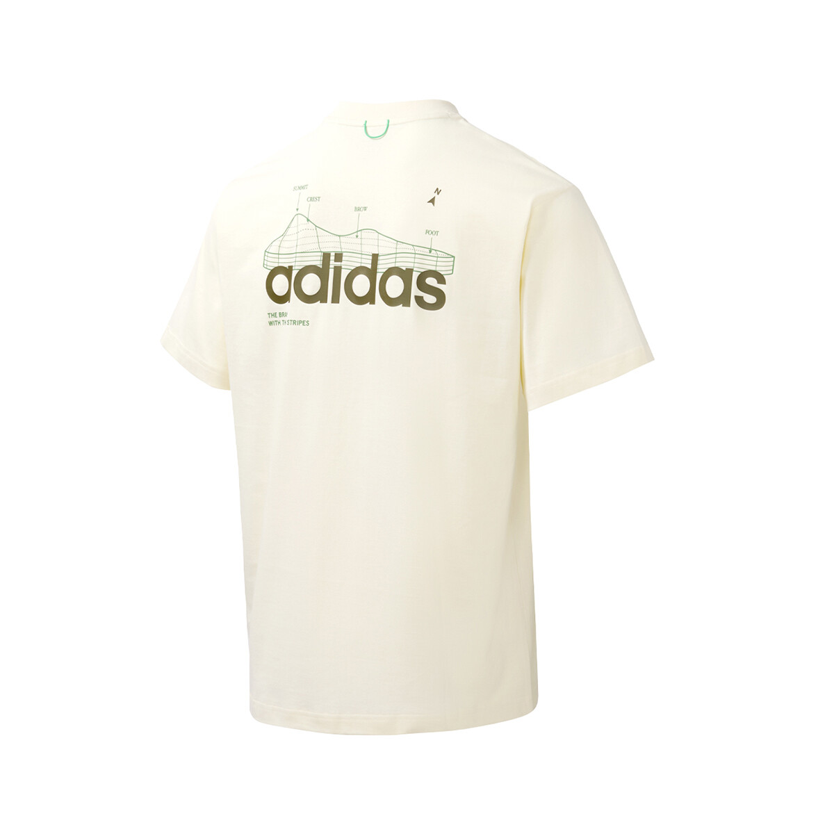 

Футболка унисекс Off-white Adidas, кремовый