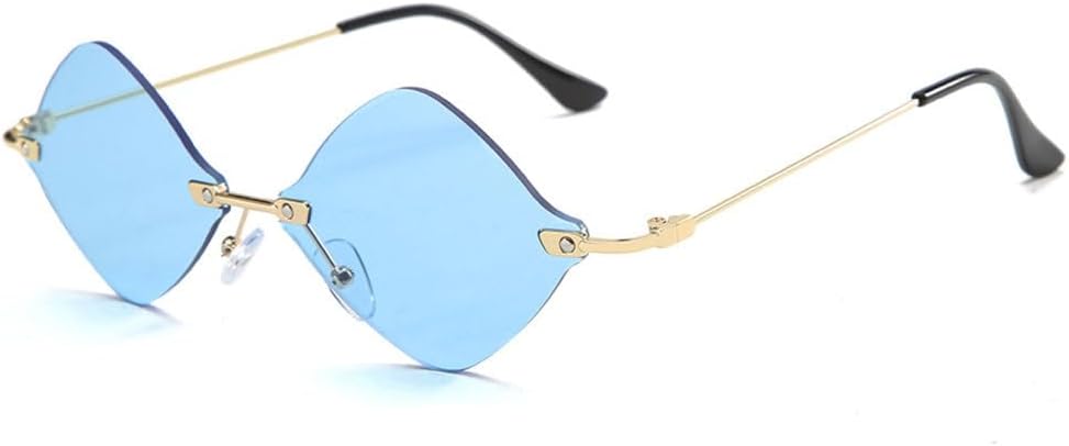 

Модные винтажные роскошные солнцезащитные очки без оправы с ромбовидной формой для женщин и мужчин, популярные солнцезащитные очки с градиентным переходом цвета, женские дорожные солнцезащитные очки TYUVIVO, Orange