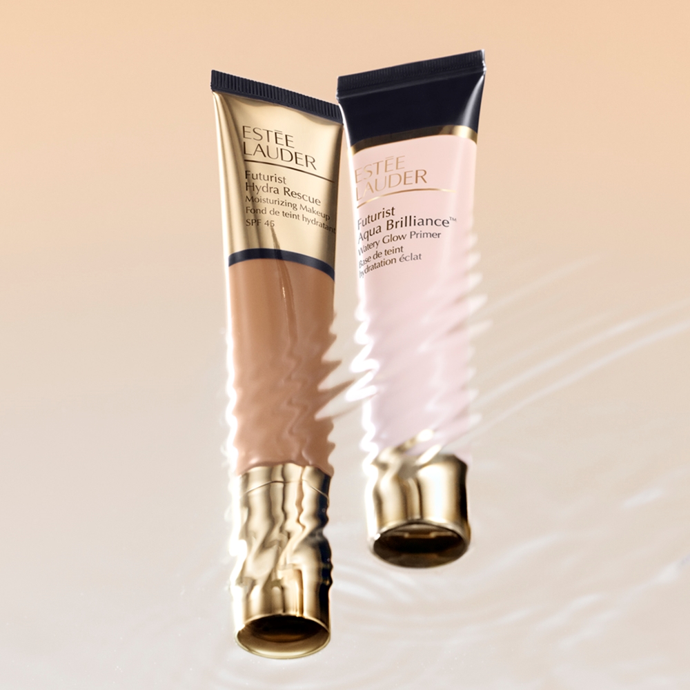Увлажняющий тональный крем Futurist Hydra Rescue SPF 45 Estée Lauder, atspalvis 1n0 porcelain 35 мл — фото 4