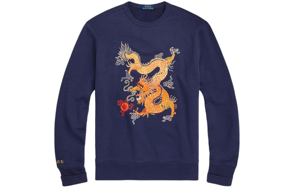 

Polo Ralph Lauren Мужская толстовка SS24, глубокий кобальтово-синий