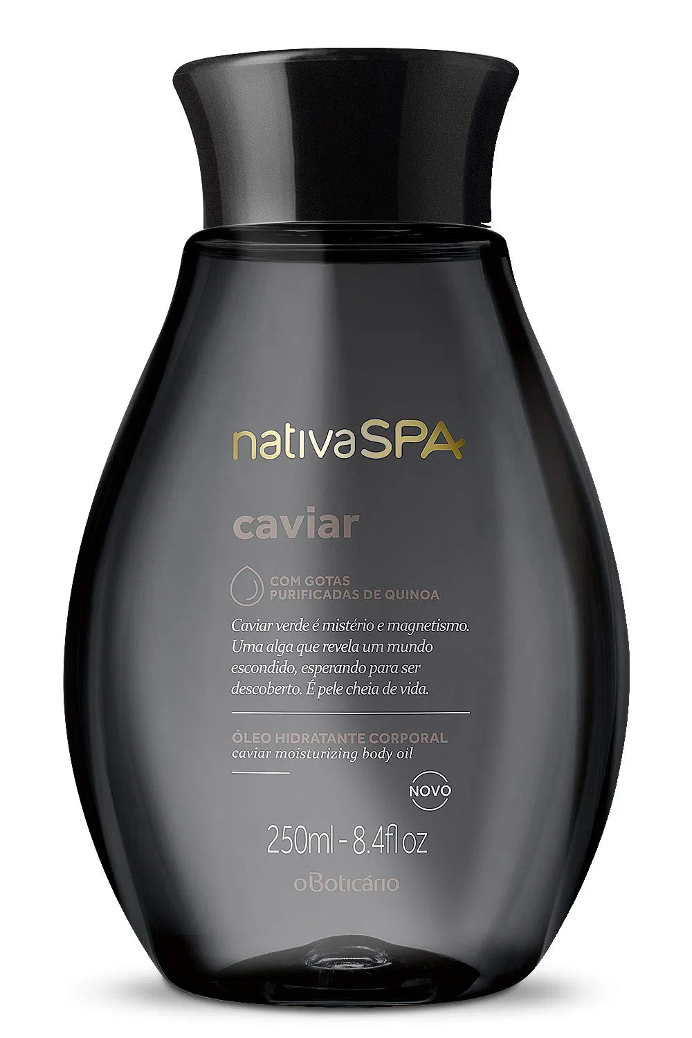 Увлажняющее масло для тела Nativa Spa Caviar от O Boticário, 250 мл O Boticário