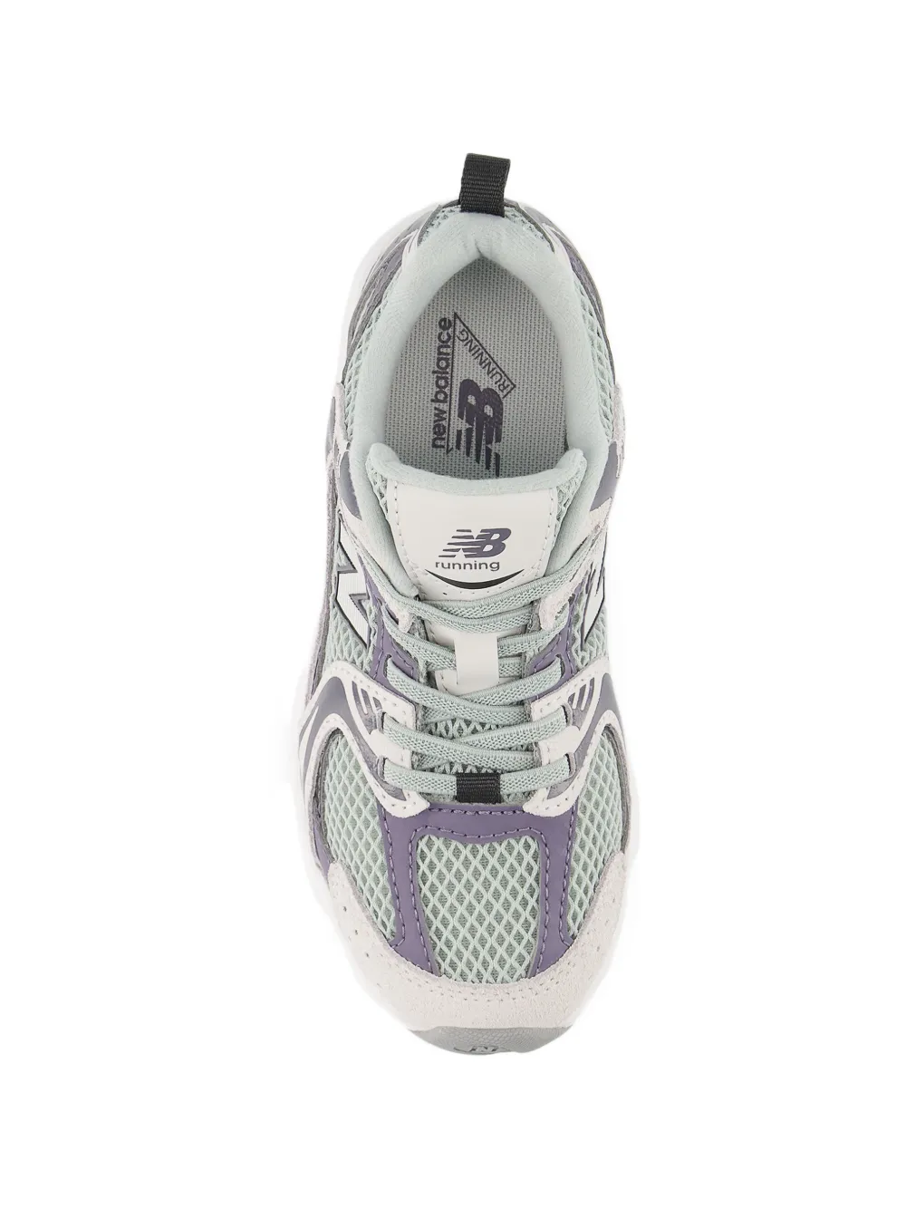 Кроссовки 530 с эластичной шнуровкой New Balance Kids, серый — фото 3