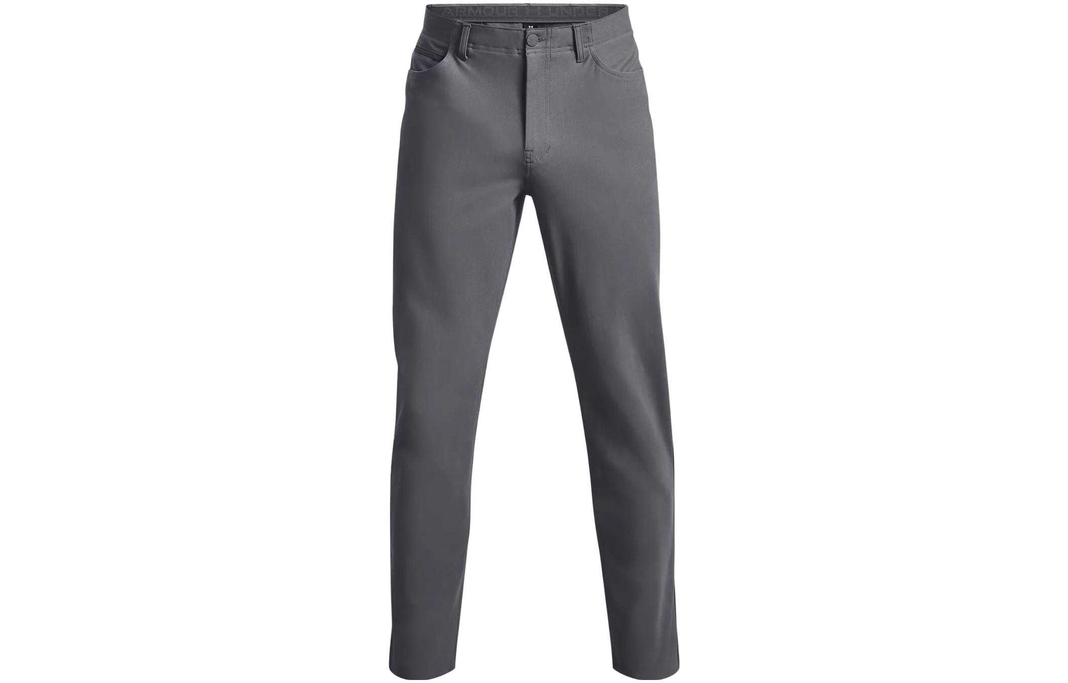

Неудержимые повседневные брюки мужские персиково-серые Under Armour