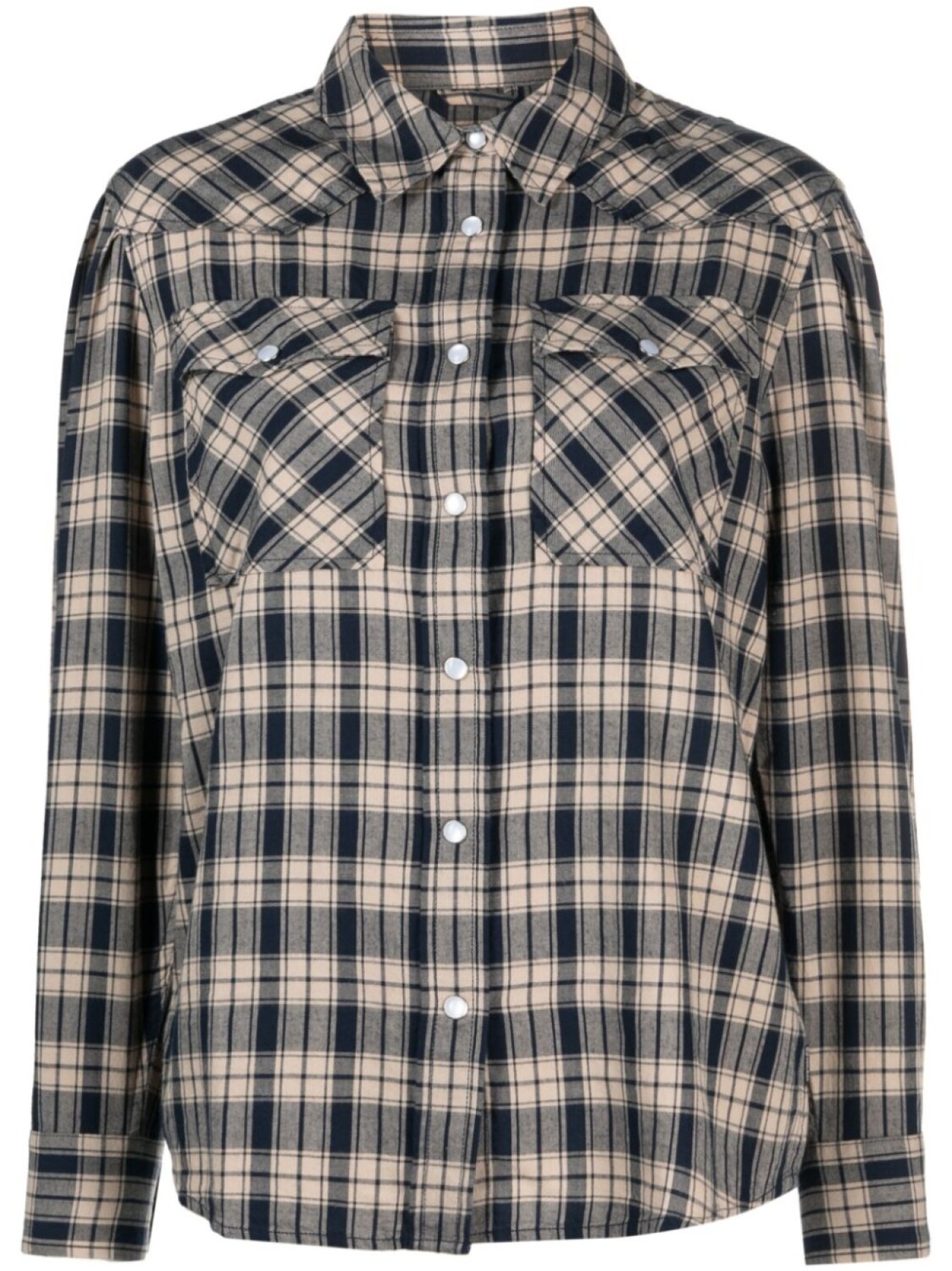 

Woolrich фланелевая рубашка в клетку, серый