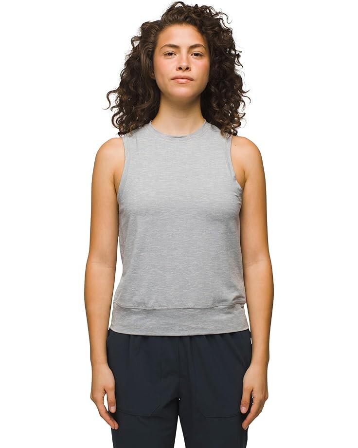 

Майка Prana Sol Searcher Tank, цвет Heather Grey