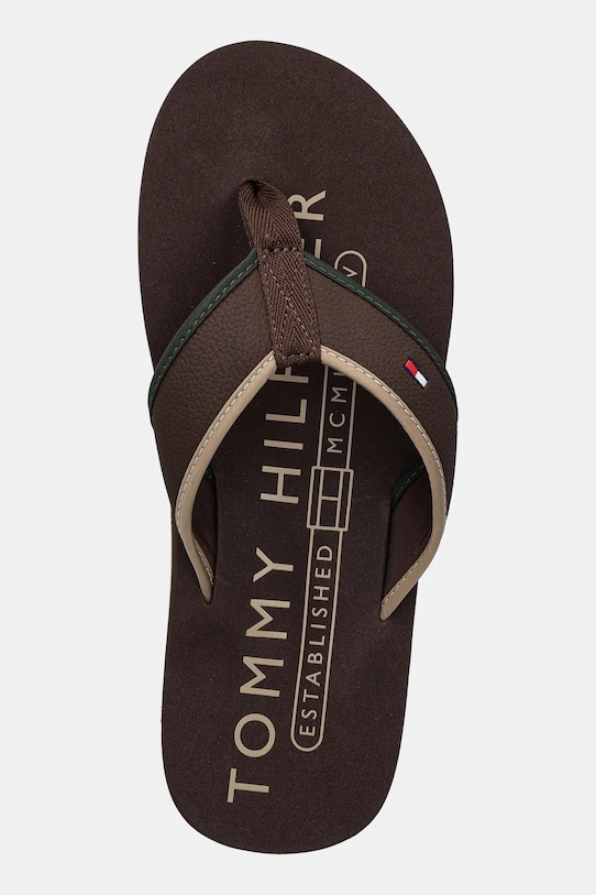 Сандалии tumble beach Tommy Hilfiger, коричневый — фото 4