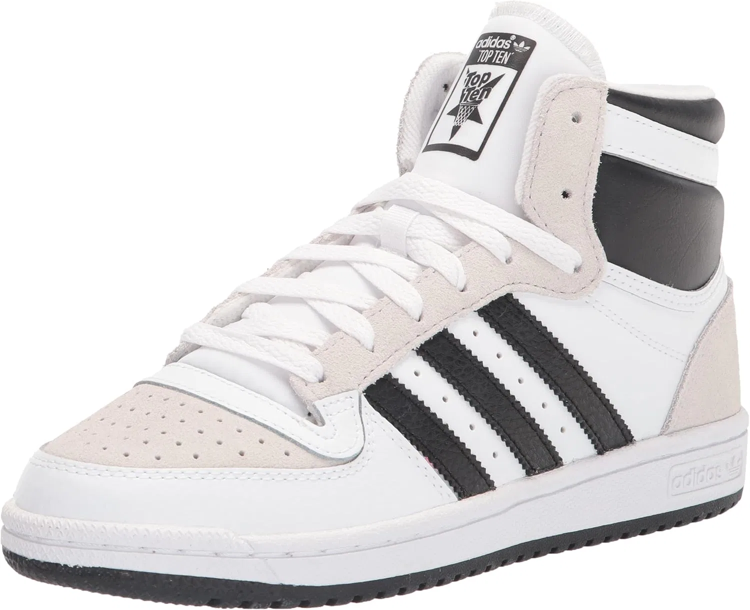 Кроссовки мужские adidas Originals Top Ten, белые/черные