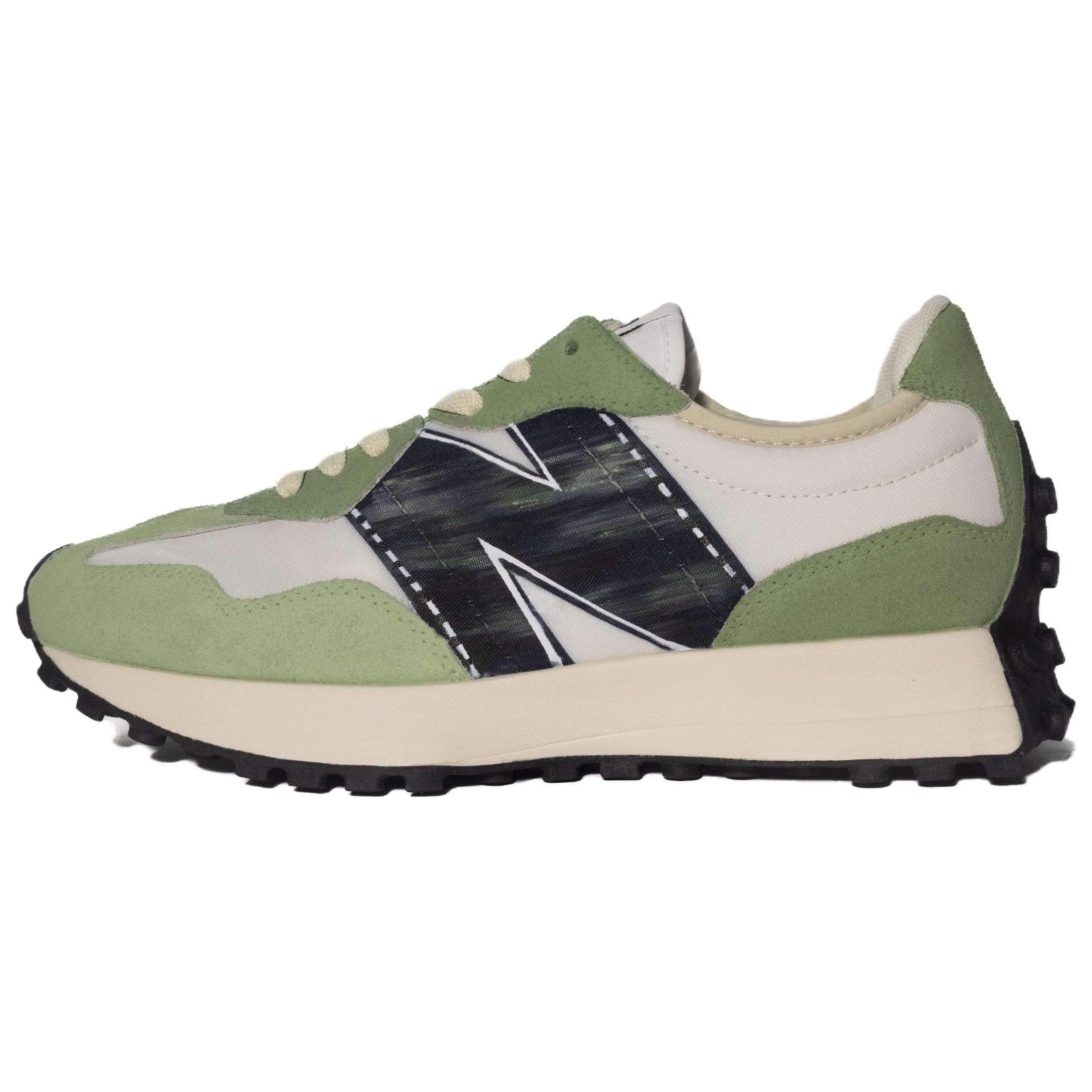 

Кроссовки для бега NB 327 Abrasion Resistant низкие унисекс New Balance, зеленый