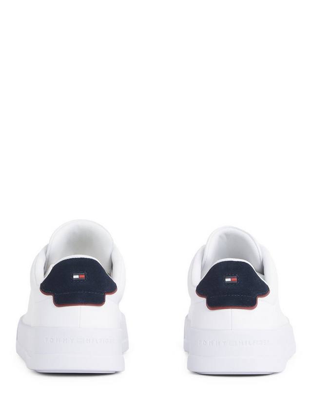Кроссовки Logo Court Tommy Hilfiger, White/Desert Sky — фото 4