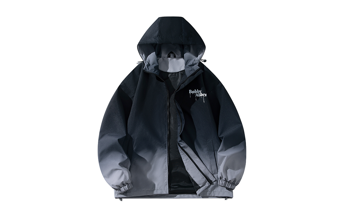 

BOBBY ABLEY Куртка Unisex, Black Gray Gradient (Upgraded Hooded)